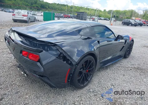 2017 Chevrolet Corvette Grand Sport from USA, damaged, VIN 1G1Y12D77H5101871